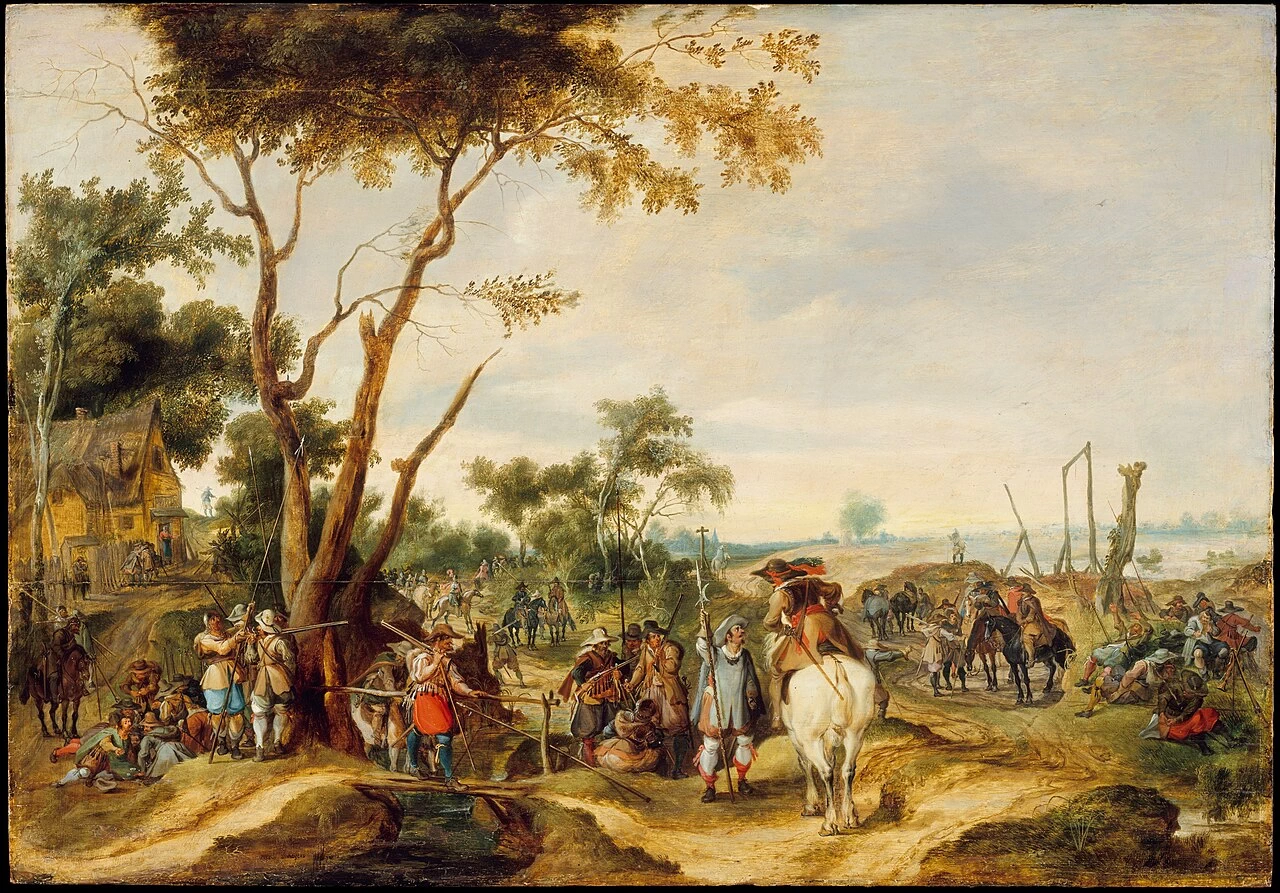 Soldati che bivaccano - Metropolitan Museum of Art, New York